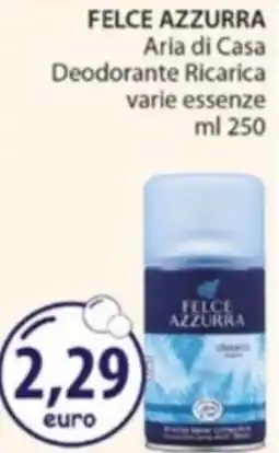 Acqua & Sapone FELCE AZZURRA Aria di Casa Deodorante Ricarica offerta