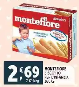 Deco Supermercati Montefiore biscotto per l'infanzia offerta