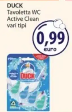 Acqua & Sapone DUCK Tavoletta WC Active Clean offerta