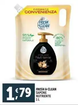 Deco Supermercati Fresh & clean sapone nutriente offerta