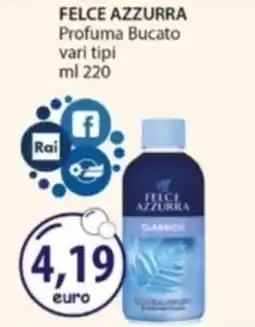Acqua & Sapone FELCE AZZURRA Profuma Bucato offerta