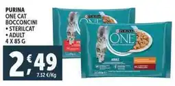 Deco Supermercati Purina one cat bocconcini offerta