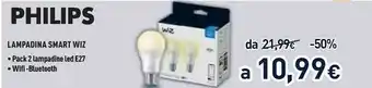 Unieuro Lampadina smart wiz offerta