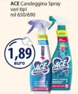 Acqua & Sapone ACE Candeggina Spray offerta