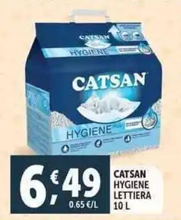 Deco Supermercati Catsan hygiene lettiera offerta