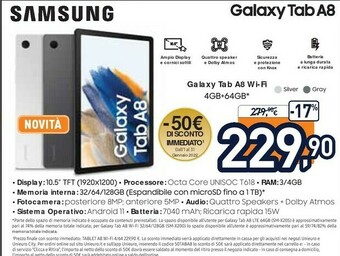 Galaxy tab a8
