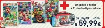 Unieuro Switch mario party offerta