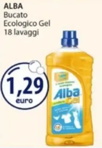 Acqua & Sapone ALBA Bucato Ecologico Gel offerta