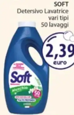 Acqua & Sapone SOFT Detersivo Lavatrice offerta