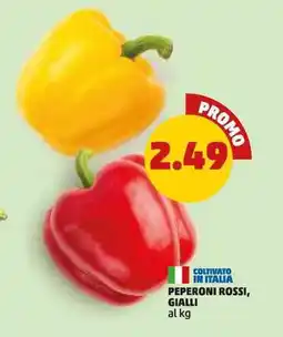 PENNY Peperoni rossi, gialli offerta