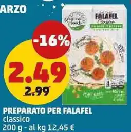 PENNY Preparato per FALAFEL offerta