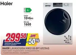 Trony HAIER LAVASCIUGA HWD100-BP16929AS offerta