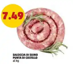 PENNY Salsiccia di suino punta di coltello offerta
