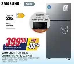 Trony SAMSUNG FRIGORIFERO COMBINATO RT53DG7A14S9 offerta