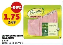 PENNY Gran cotto snello ROVAGNATI offerta