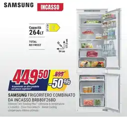 Trony SAMSUNG FRIGORIFERO COMBINATO DA INCASSO BRB80F26BD offerta