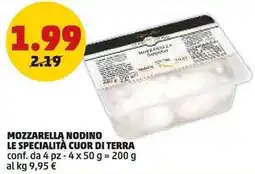 PENNY Mozzarella nodino LE SPECIALITÀ CUOR DI TERRA offerta
