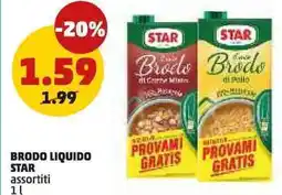 PENNY Brodo liquido STAR offerta