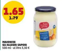 PENNY Maionese GLI ALLEGRI SAPORI offerta