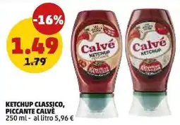 PENNY Ketchup classico, piccante CALVÈ offerta