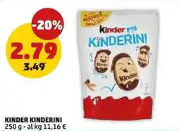 PENNY Kinder kinderini offerta