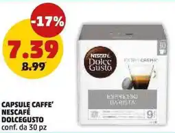 PENNY Capsule caffe' nescafé dolcegusto offerta