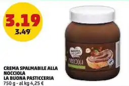 PENNY Crema spalmabile alla nocciola LA BUONA PASTICCERIA offerta