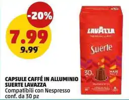 PENNY Capsule caffé in alluminio suerte LAVAZZA offerta