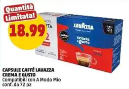 PENNY Capsule caffé lavazza crema e gusto offerta