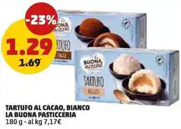 PENNY Tartufo al cacao, bianco LA BUONA PASTICCERIA offerta