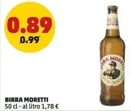 PENNY Birra MORETTI offerta