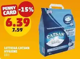 PENNY Lettiera catsan hygiene offerta