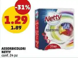 PENNY Assorbicolori NETTY conf. 24 pz offerta