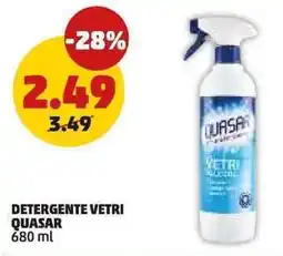 PENNY Detergente vetri QUASAR offerta