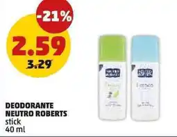 PENNY Deodorante NEUTRO ROBERTS offerta