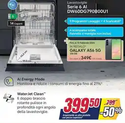 Trony SAMSUNG Lavastoviglie Serie 6 Al DW60DG790B00U1 offerta