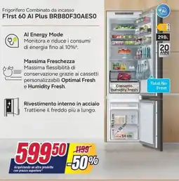 Trony SAMSUNG Frigorifero Combinato da incasso F1rst 60 Al Plus BRB80F30AESO offerta