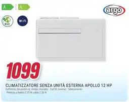 Trony Argo climatizzatore senza unità esterna apollo 12 hp offerta