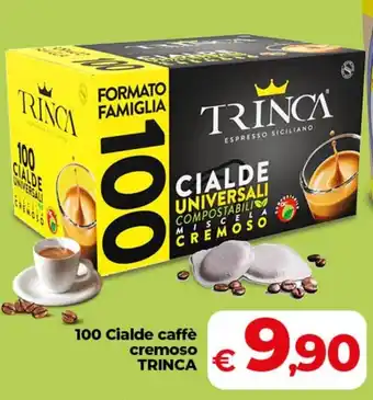 100 Cialde caffè cremoso TRINCA