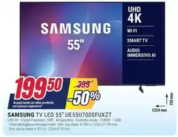 Trony SAMSUNG TV LED 55" UE55U7000FUXZT offerta