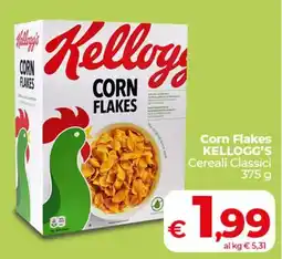 Coop Corn Flakes KELLOGG'S Cereali Classici offerta