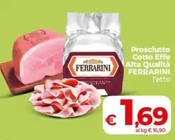 Coop Prosciutto Cotto Effe Alta Qualità FERRARINI offerta