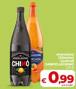 Coop Aranciata/ Chinotto/ Cocktail SANPELLEGRINO offerta