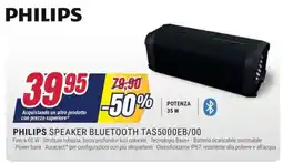 Trony PHILIPS SPEAKER BLUETOOTH TAS5000EB/00 offerta