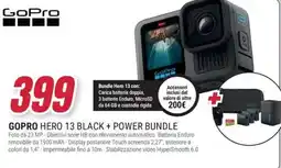 Trony Gopro hero 13 black + power bundle offerta