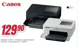 Trony Canon Stampa in Wi-Fi Stampa a sublimazione termica offerta