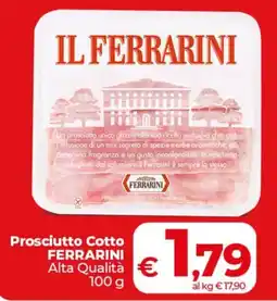 Coop Prosciutto Cotto FERRARINI Alta Qualità offerta