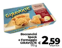 Coop Bocconcini Speck e Formaggio GIRAVOLTE offerta