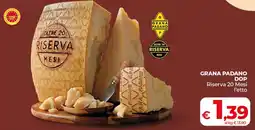Coop GRANA PADANO DOP Riserva 20 Mesi offerta
