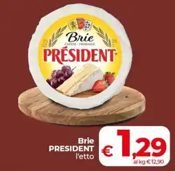 Coop Brie PRESIDENT offerta